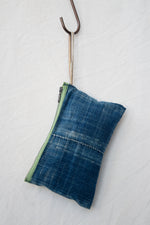 Load image into Gallery viewer, Vintage Mossi Indigo Wrist Pouch
