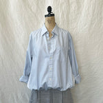 Load image into Gallery viewer, Billow Button-up - Sky Dobby Stripe
