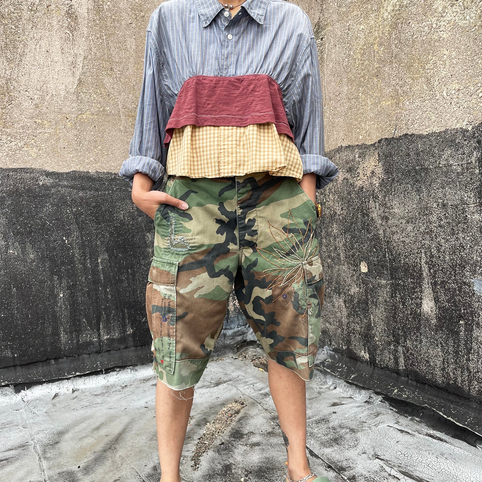 Vintage Camo Short ReCirculated